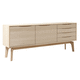 modernes Sideboard / Eiche / Nussbaum / Massivholz