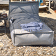 moderner Sitzsack / Sunbrella® / expandiertes Polystyrol (EPS) / Bett