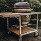 Holzkohle-Gartengrill / für professionellen Einsatz / auf Rollen / Keramik