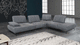 Modulsofa / modern / Stoff / Leder