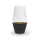 Tischlampe / poliertes Messing / Marmor / modern