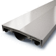 Aluminium-Dehnungsfuge / Edelstahl / Dach