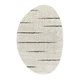 moderner Teppich / Streifenmuster / Polyester / Polypropylen