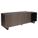 modernes Sideboard / Holz / mit Schubladen / mit Schwingtür