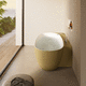 ovale Badewanne / freistehend / in Wandnähe / für Wohnungen