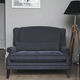 kompaktes Sofa / klassisch / Stoff / Hochlehner