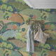 moderne Tapete / Kindermotiv / blau / mehrfarbig