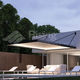 Vordach für Eingang / für Terrasse / für Geschäftsgebäude / Aluminium