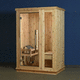 Sauna für Privatgebrauch / Holz / für den Innenraum