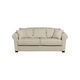 Bettsofa / klassisch / Leinen / beige