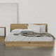 Doppelbett / minimalistisches Design / Kopfteil / FSC-zertifiziert