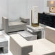 Tischlampe / Messing / Marmor / modern