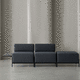 Modulsofa / modern / grau / beige