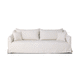 modernes Sofa / weiß / mehrfarbig / Stoff