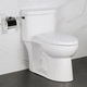smartes WC / freistehend / Keramik / liegend