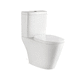 smartes WC / freistehend / Keramik / oval