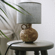 Tischlampe / Stoff / Keramik / modern