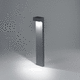 Leuchtpoller für Garten / modern / Aluminiumguss / mit Diffusor aus Hartglas