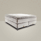 Doppelbett / modern / Polster / Stoff