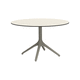 moderner Tisch / HPL / Dekton® / Gestell aus lackiertem Aluminium