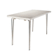 moderner Tisch / Aluminium / Gestell aus Aluminium / rechteckig
