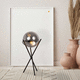 tragbare Lampe / Metall / Glas / modern