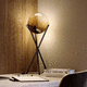 Bürolampe / Metall / Glas / modern