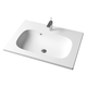 Einbauwaschbecken / Verbundwerkstoff / Marmor / Granit