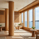 Leimholzplatte für Bauanwendungen / für Gebäude / für Innenausbau / Holz