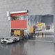 Roll-Industrietor / rollend / Stahl / galvanisiertem Stahl