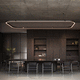 Hängeleuchte / Aufbau / LED / linear