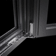 Dreh-Kippfenster / Aluminium / Flügel / mit sichtbarer Öffnung