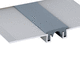 Gummi-Fugenabdeckung / PVC / Aluminium / für Fußboden