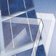 polykristallines Photovoltaik-Modul / transparent / nach Maß / isolierend