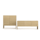 modernes Sideboard / MDF / Glas / Marmor