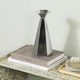 moderne Vase / polierter Edelstahl / nicht angegeben / silberfarben