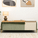 modernes Sideboard / Esche / mit Schubladen / maßgefertigt