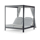 moderne Récamiere / Stoff / Aluminium / Gestell aus Aluminium