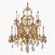 Laterne / Louis XIV / Kristall / Bronze / andere Formen