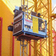 Arbeits-Hebeplattform / für Baustellen / für industrielle Nutzung / für Außenbereich
