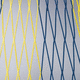 Polypropylen-Fußballtornetz / weiß/blau / weiß/rot / schwarz/weiß