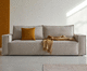 Bettsofa / modern / Stoff / mit Armlehnen