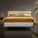 Doppelbett / modern / Polster / gepolstertes Kopfteil