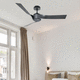 deckenmontierter Ventilator / Wohnbereich / für den Innenraum / Stahl