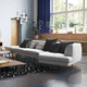 Modulsofa / modern / Stoff / mit Armlehnen