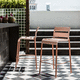 moderner Barstuhl / für Garten / für Küche / für Terrasse