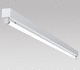 Deckeneinbauleuchte / für Leuchtstofflampe / rohrförmig / IP20