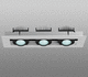 einbaufähiges Downlight / für Aufbau / LED / rund