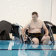 Hebeplattform für Rollstühle / Pool / zur beruflichen Nutzung / für den Innenraum
