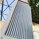 Metall-Sonnenschutzlamelle / Aluminium / Aluminium / für Fassaden